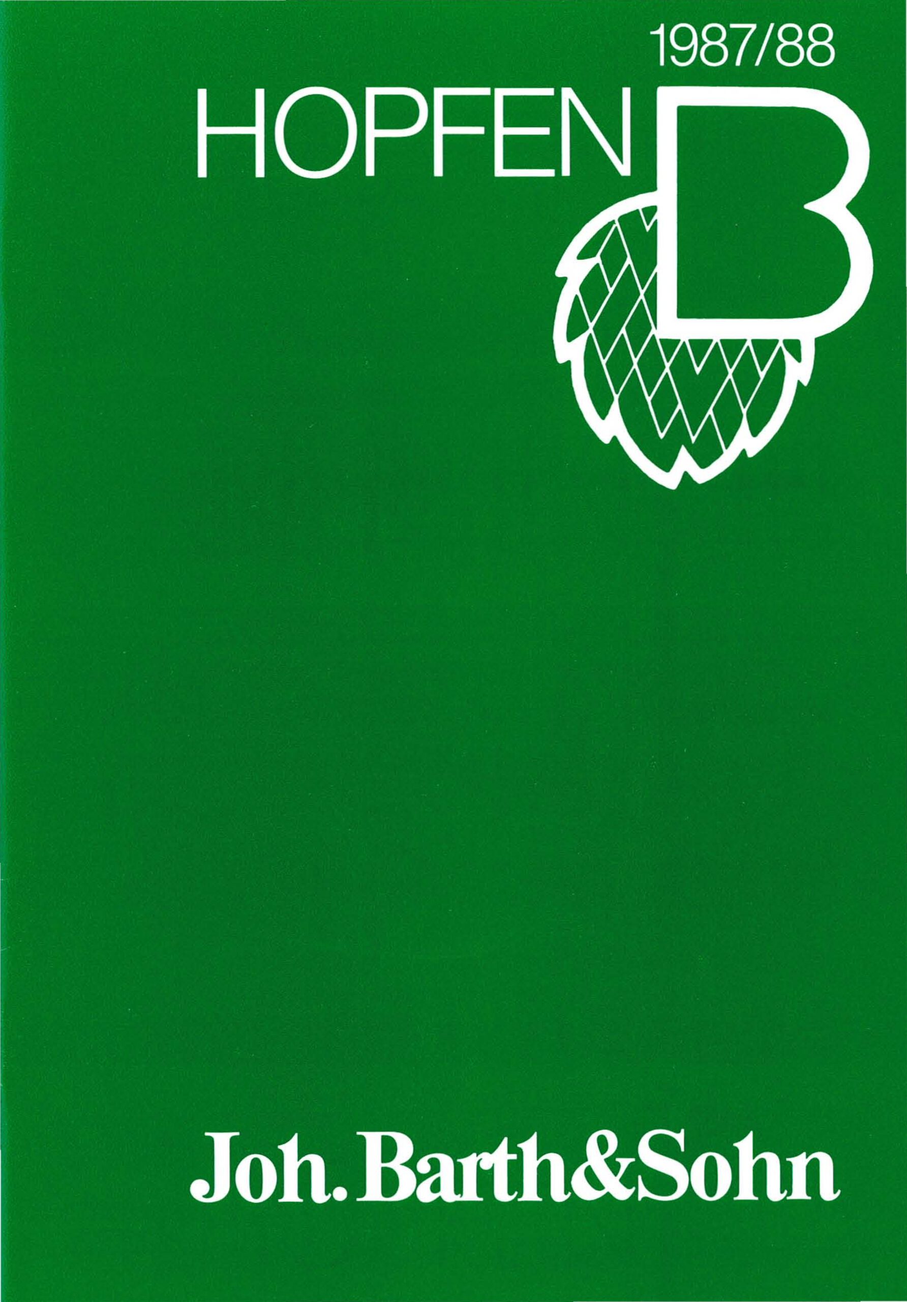 Barth-Bericht 1987/88 - redigiert von Claus Schmidt
